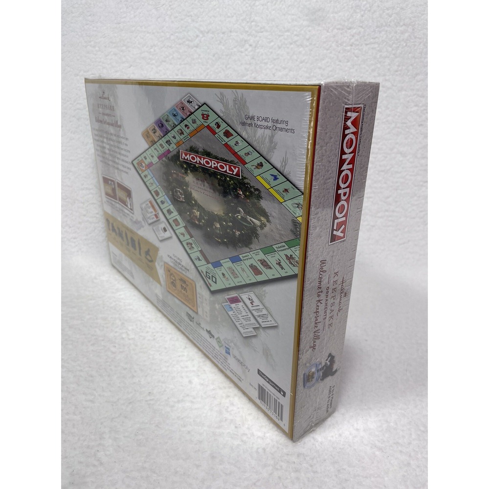 Hallmark Keepsake Monopoly Welcome To Keepsake Village Board Game NIB - Picture 3 of 5